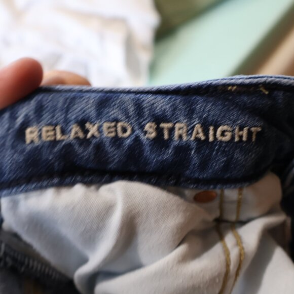 American Eagle Mens Relaxed Straight Jeans (31x32) - Picture 4 of 4